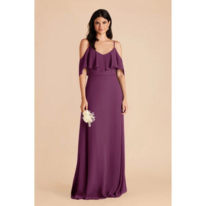 Birdy Gray NWT Jane Convertible Dress Size XS Chiffon Rosewood Lined Pockets